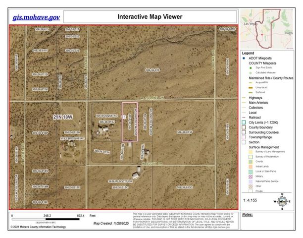 3676 W Collins Drive, Golden Valley, AZ 86413