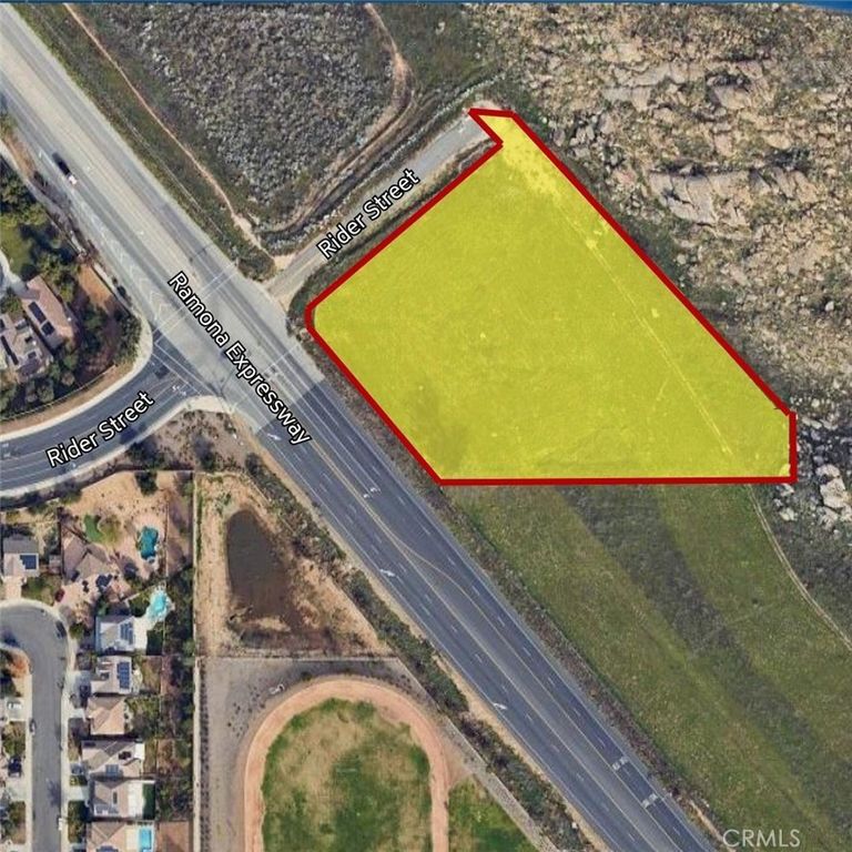 0 NE Corner of Ramona Expressway & Rider Street, Perris, CA 92571 — exterior