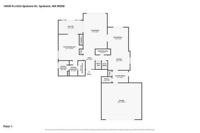 14930 N Little Spokane Dr, Spokane, WA 99208