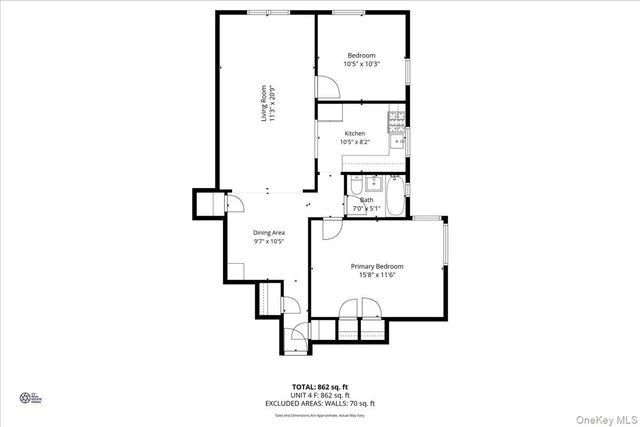 309 Broadway 4F, Yonkers, NY 10701