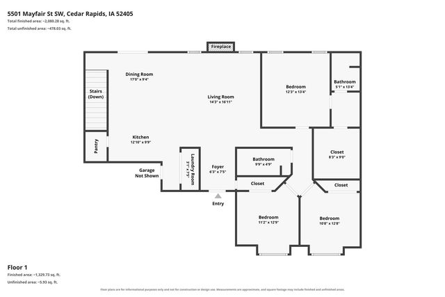 5501 Mayfair St, Cedar Rapids, IA 52404
