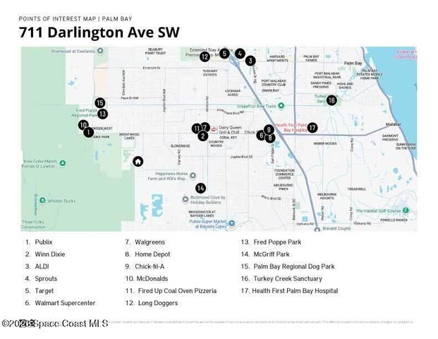 711 Darlington Avenue SW, Palm Bay, FL 32908