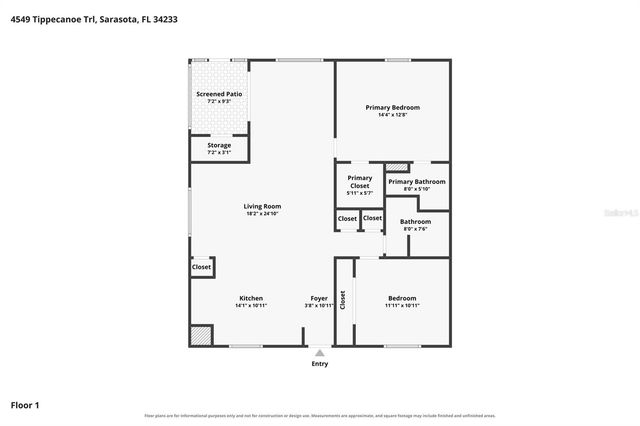 4549 TIPPECANOE TRAIL 20, Sarasota, FL 34233