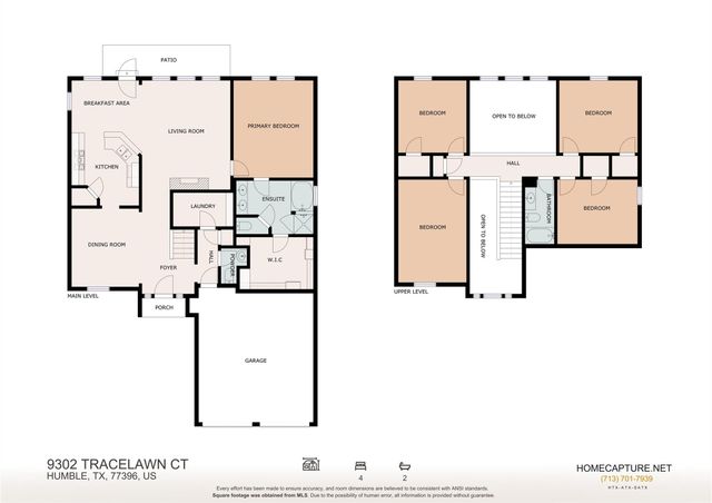 9302 Tracelawn Court, Humble, TX 77396