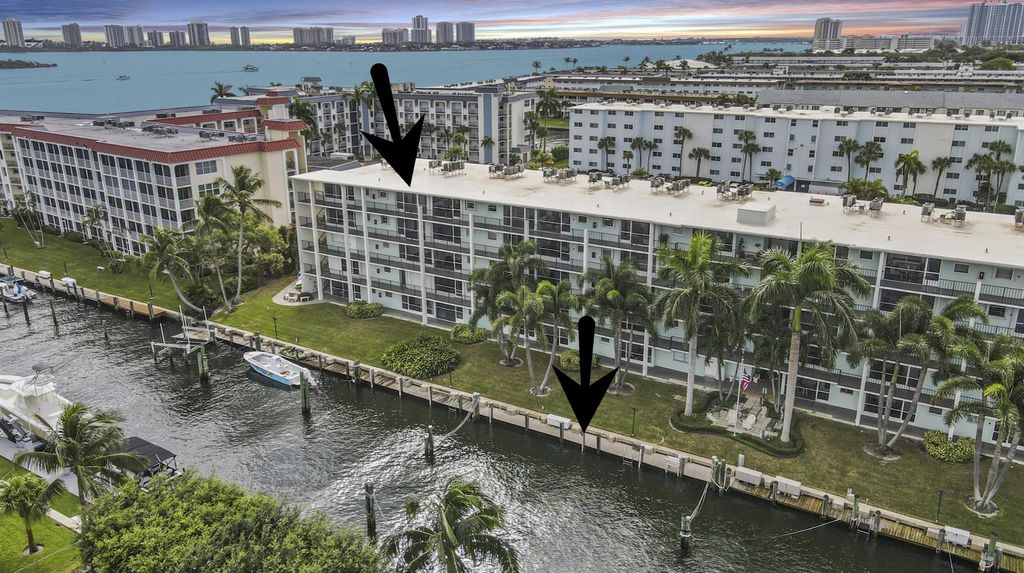 109 Paradise Harbour Boulevard 514 + Boat Slips 4 & 5, North Palm Beach, FL 33408
