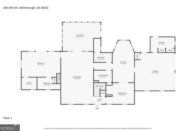 205 Allie Drive, Mcdonough, GA 30252