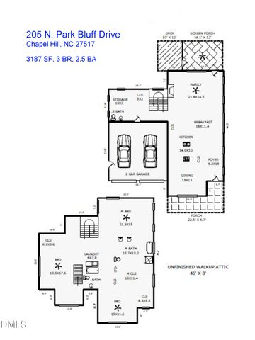 205 N Park Bluff Drive, Chapel Hill, NC 27517