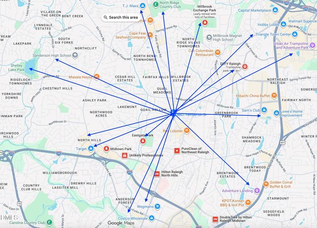 4601 Pemberton Drive, Raleigh, NC 27609