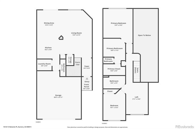 15121 E Batavia Place, Aurora, CO 80111