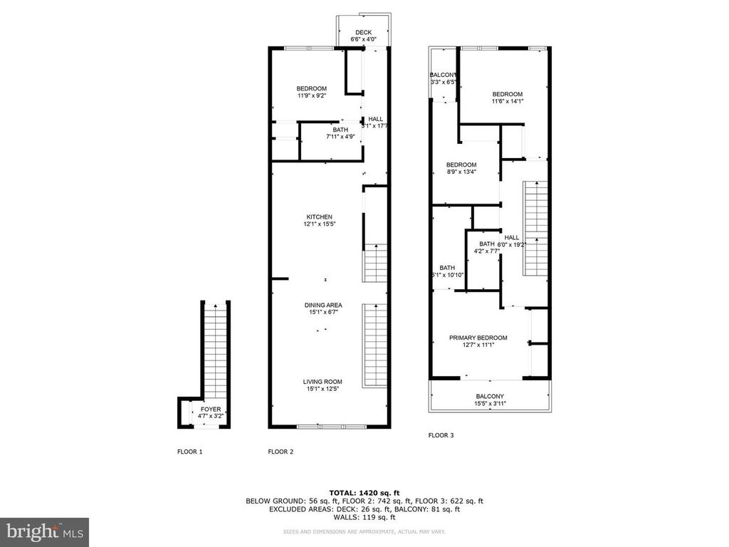 1509 D ST NE #2, Washington, DC 20002