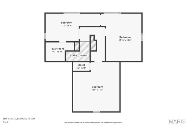 318 N Benton Avenue, St Charles, MO 63301