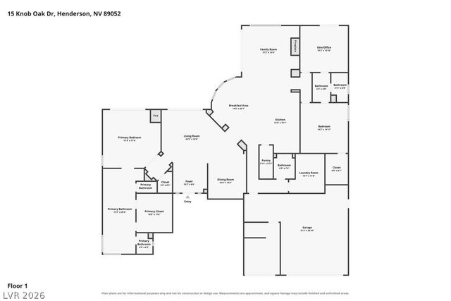 15 Knob Oak Drive, Henderson, NV 89052