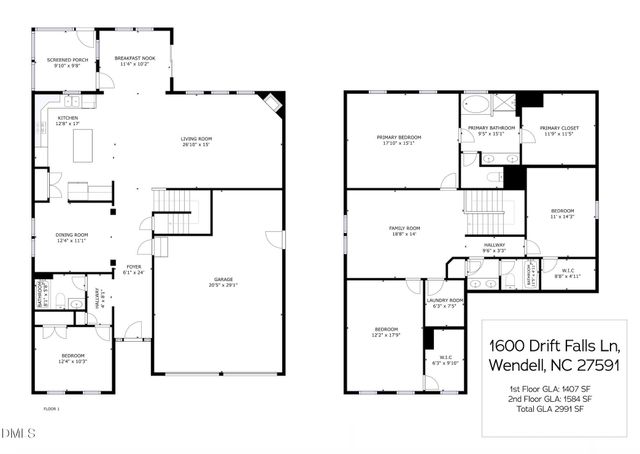 1600 Drift Falls Lane, Wendell, NC 27591