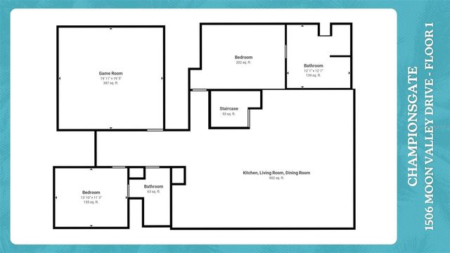 1506 MOON VALLEY DRIVE, Davenport, FL 33896