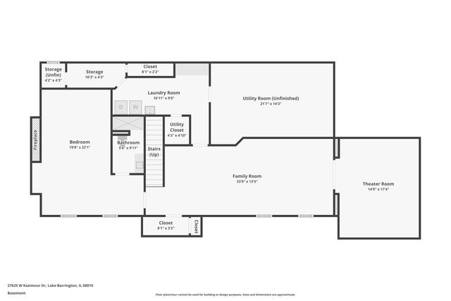 27625 W Kazimour Drive, Lake Barrington, IL 60010