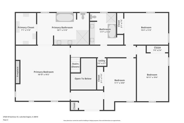 27625 W Kazimour Drive, Lake Barrington, IL 60010