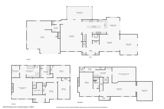 27625 W Kazimour Drive, Lake Barrington, IL 60010