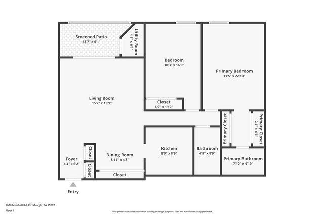 5600 Munhall Road 203, Squirrel Hill, PA 15217