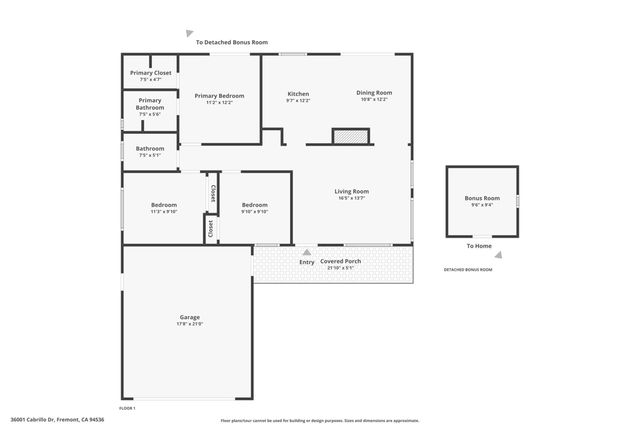 36001 Cabrillo Dr, Fremont, CA 94536