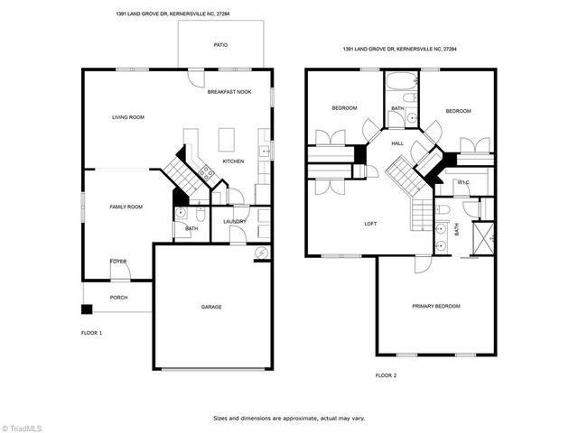1391 Land Grove Drive, Kernersville, NC 27284