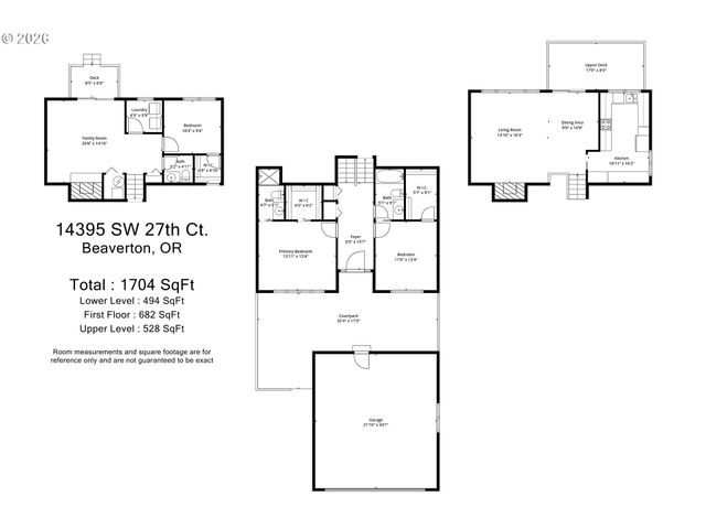 14395 Sw 27TH Ct, Beaverton, OR 97008