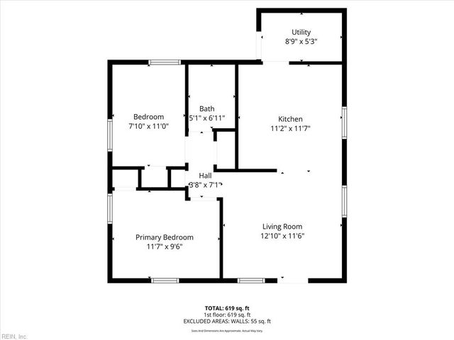 1909 Long Green LN, Hampton, VA 23663