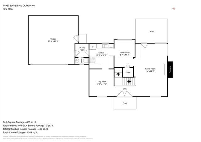 14922 Spring Lake Drive, Houston, TX 77070