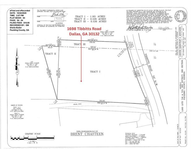 1698 Tibbitts Road, Dallas, GA 30132