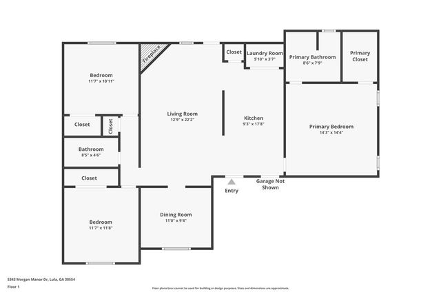 5343 Morgan Manor Drive, Lula, GA 30554