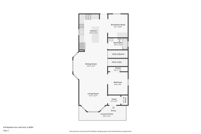 819 Mapleton Avenue, Oak Park, IL 60302