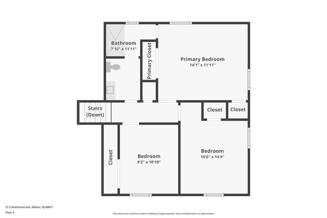 21 S Heathcote Avenue S, Edison, NJ 08817