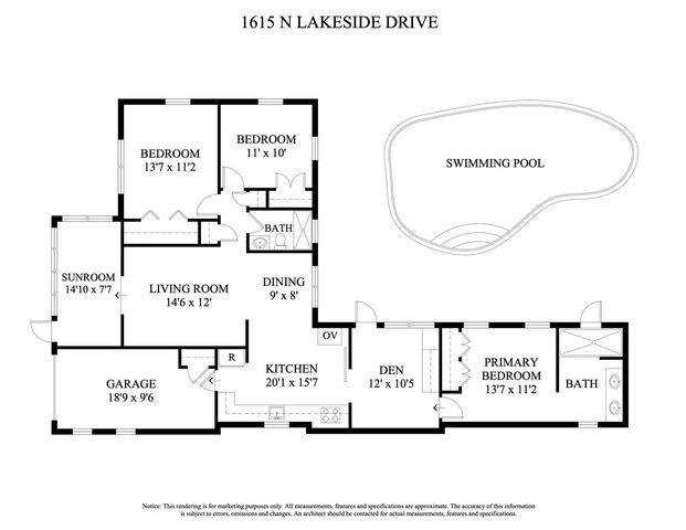 1615 N Lakeside Drive, Lake Worth Beach, FL 33460