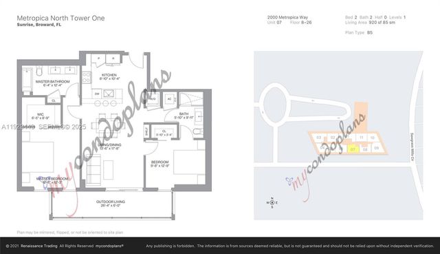 2000 Metropica Way 1207, Sunrise, FL 33323