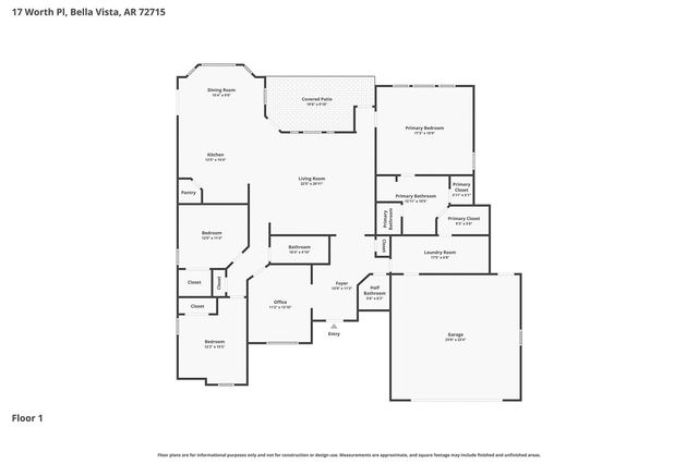17 Worth Place, Bella Vista, AR 72715