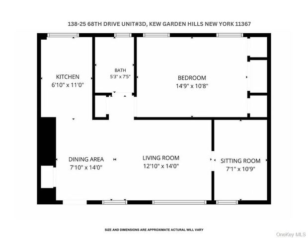 138-25 68th Drive 3D, Kew Garden Hills, NY 11367