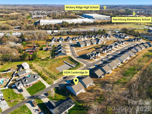 6334 Cambridge Drive, Harrisburg, NC 28075