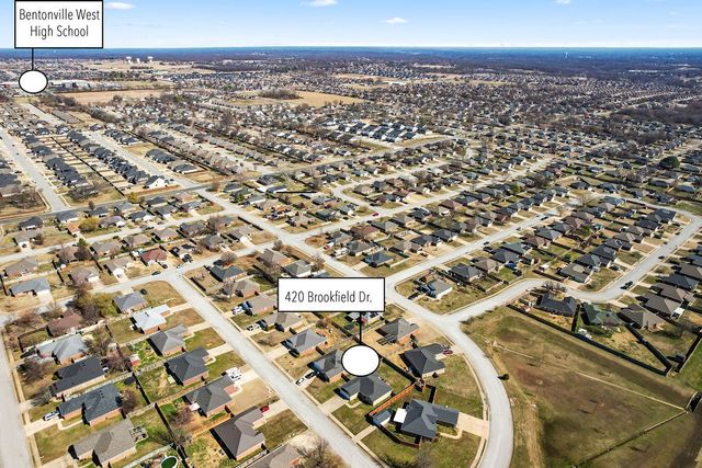 420 Brookfield Drive, Centerton, AR 72719