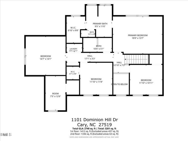 1101 Dominion Hill Drive, Cary, NC 27519