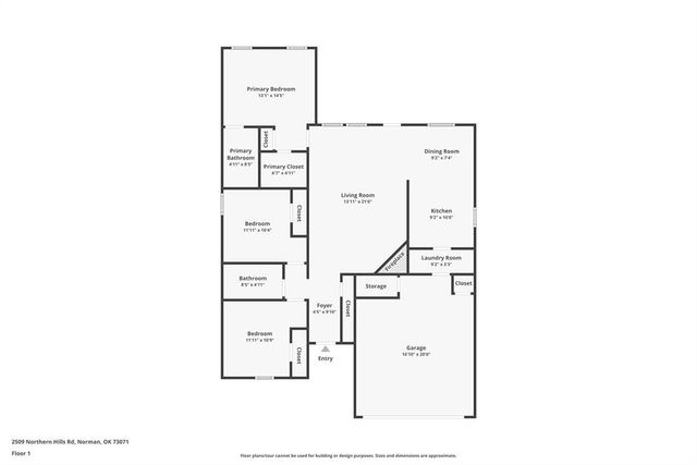 2509 Northern Hills Road, Norman, OK 73071