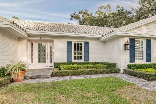 3 EASTWOOD LANE, Belleair, FL 33756