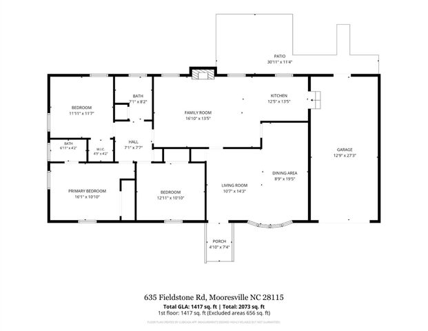 635 Fieldstone Road, Mooresville, NC 28115
