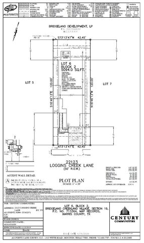 22123 Loggins Creek Lane, Cypress, TX 77433