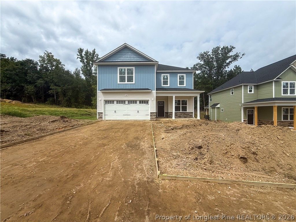 155 Blackburn Farm (Lot 7) Drive, Raeford, NC 28371 — exterior