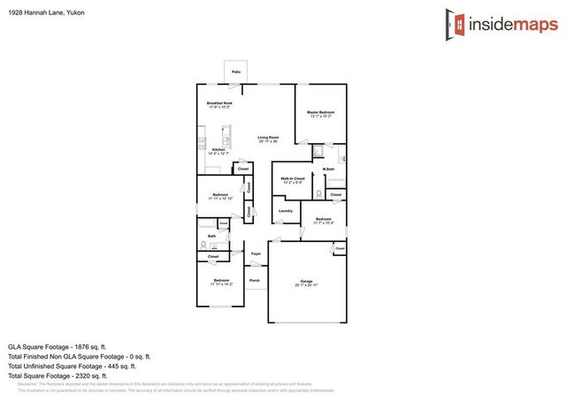 1928 Hannah Lane, Yukon, OK 73099