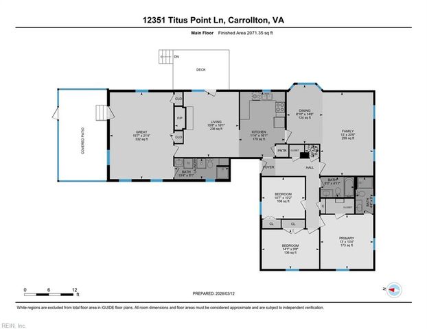 12351 Titus Point LN, Carrollton, VA 23314