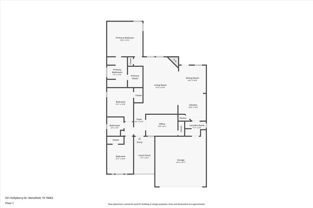 531 Hollyberry Drive, Mansfield, TX 76063