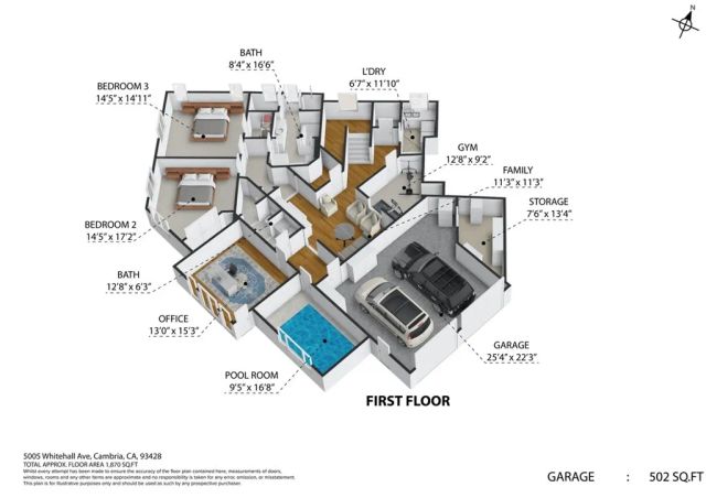 5005 Whitehall, Cambria, CA 93428