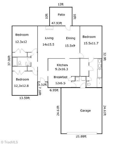 2082 Hibiscus Lane, Kernersville, NC 27284