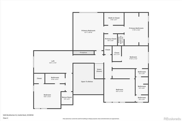 5423 Brotherton Court, Castle Rock, CO 80104