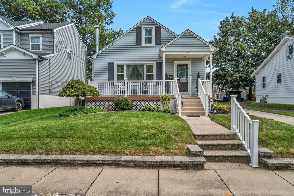 14 E COLLINGSWOOD AVE, HADDON TOWNSHIP, NJ 08107 — exterior